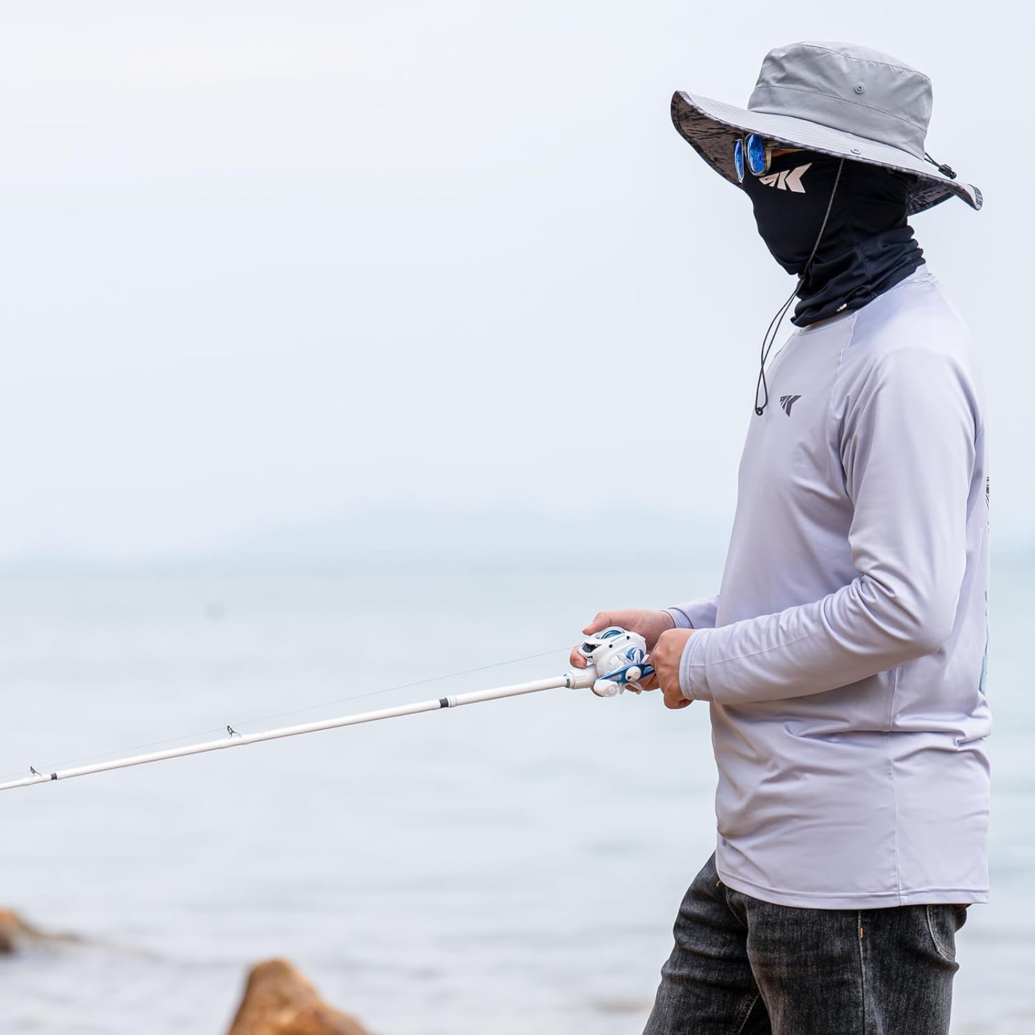 Naturgo Centron Lite Travel Fishing Rod and Reel Combo, Packable Twin-Tips Spinning & Baitcaster Combos, Lightweight IM6 Graphite, Portable Multi-Piece Kit for Bass Trout, Freshwater Travel - 图片 6