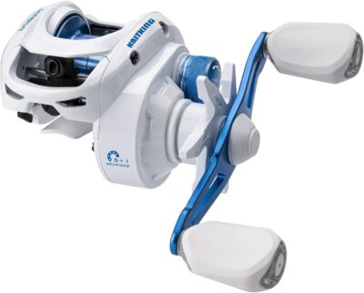 Naturgo Centron Lite Baitcasting Fishing Reel – Lightweight, Glass Fiber Infused Nylon Frame – 7.6 OZ – 5 + 1 Anti-Reverse Ball Bearings, 7.1:1 High-Speed Gear Ratio Fishing Reel with Compact Design