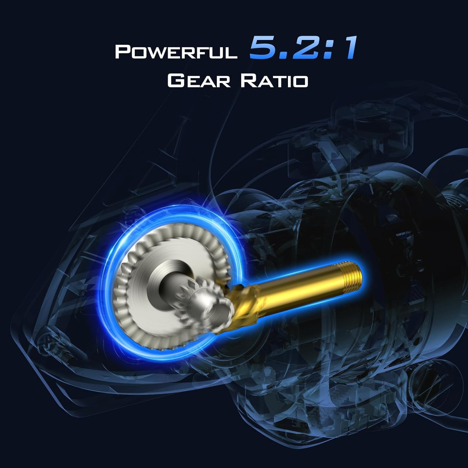 Naturgo Centron & Centron Lite Spinning Reels, Size 500 is Perfect for Ice Fishing, Up to 17.5 Max Drag, 5.2:1 Gear Ratio, Ultra Smooth Powerful, CNC Aluminum Spool, 9+1 BB Light Weight - 图片 9
