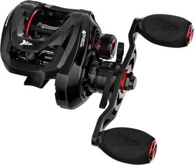 Naturgo Royale Legend II Baitcasting Reels, New Compact Design Baitcaster Fishing Reel, 17.64LB Carbon Fiber Drag, Cross-Fire 8 Magnet Braking System, Available in 5.4:1 and 7.2:1