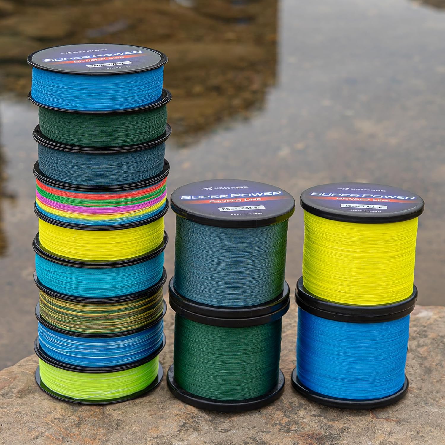 Naturgo SuperPower Braided Fishing Line - Abrasion Resistant Braided Lines – Incredible Superline – Zero Stretch – Smaller Diameter – A Must-Have! - 图片 4